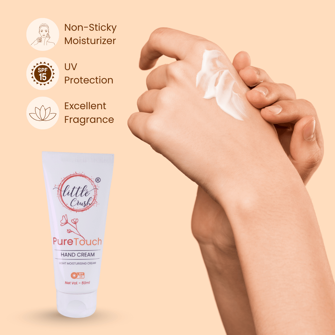 PureTouch Hand Cream Light Moisturising Cream | Net Vol: 50ml | SPF 15
