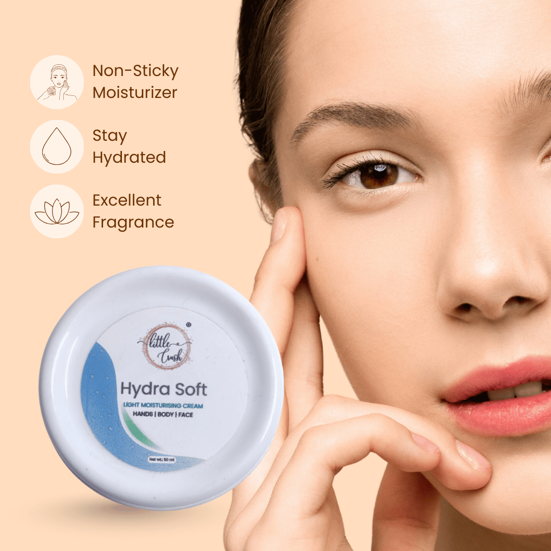 Little Crush Hydra Soft Light Moisturising Cream For Hands | Body | Face
