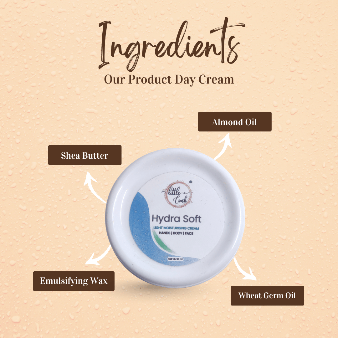 Little Crush Hydra Soft Light Moisturising Cream For Hands | Body | Face