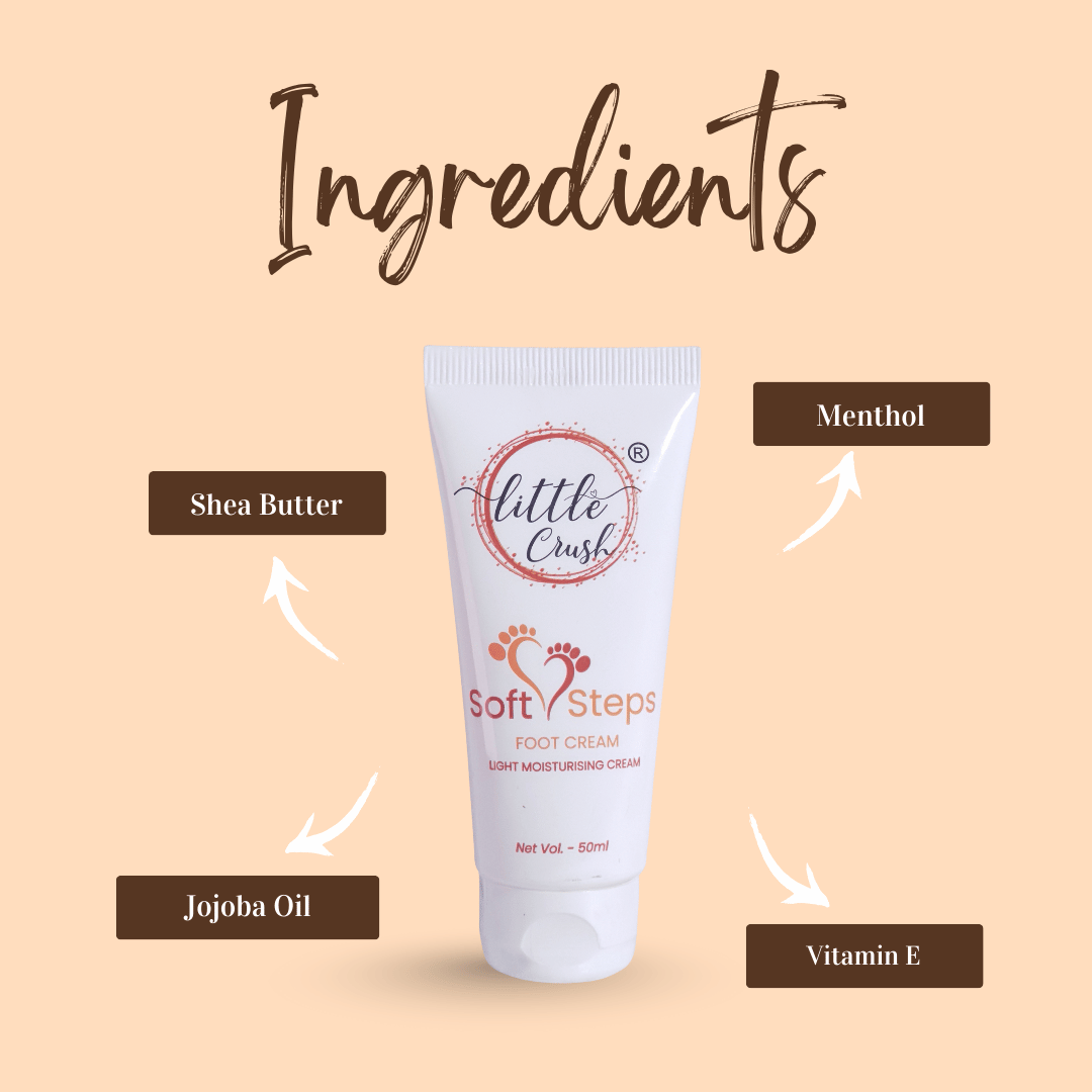 SoftSteps  Foot Cream Light Moisturising Cream | Net Vol: 50ml